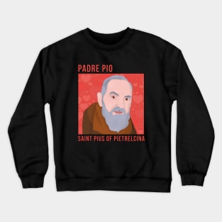 Padre Pio Crewneck Sweatshirt